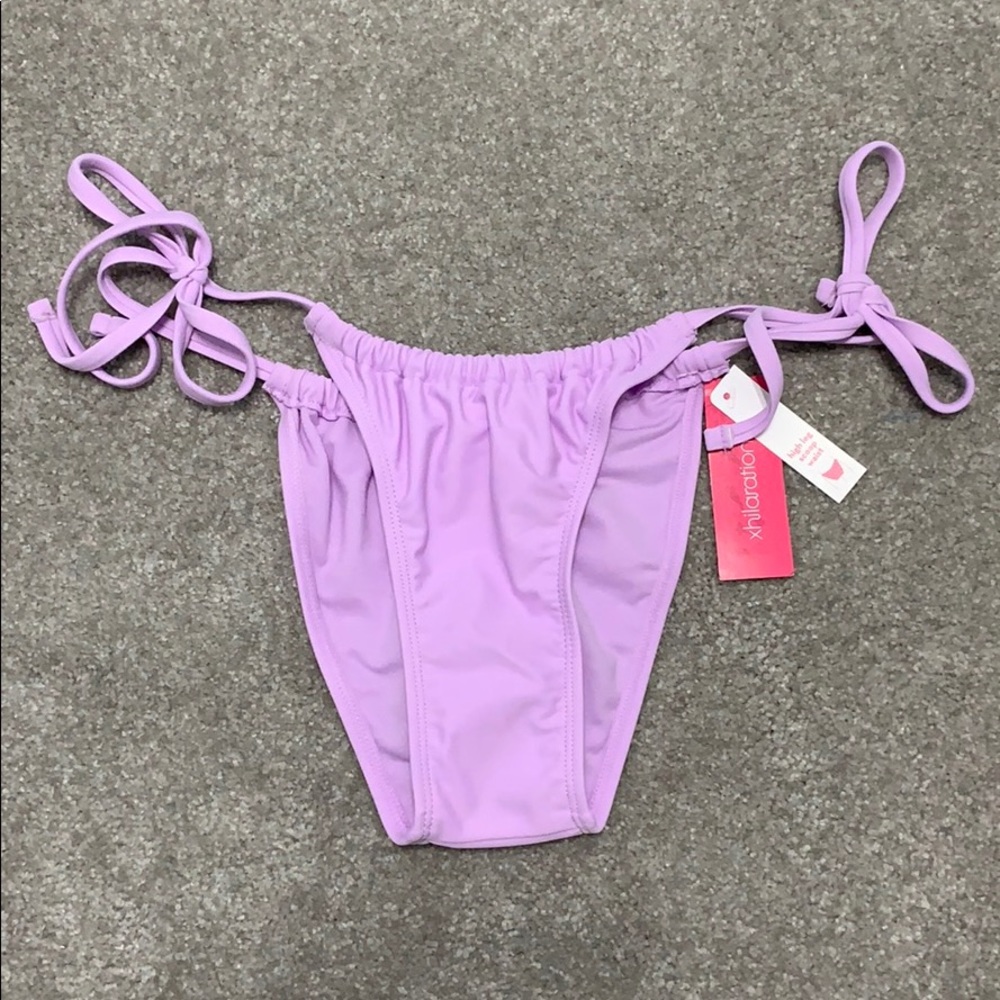 Target Lavender Side Tie Bikini Bottom